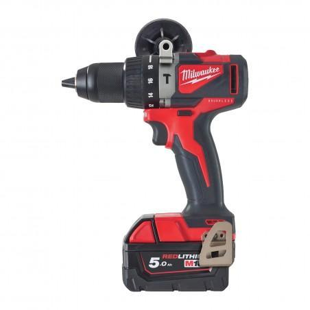Perceuse Percussion BRUSHLESS,18V 5Ah 85 Nm - MILWAUKEE M18 BLPD2-502X