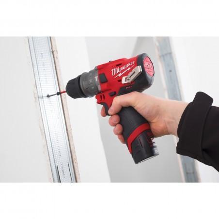 Perceuse percussion à mandrin amovible - MILWAUKEE M12 FPDX-0