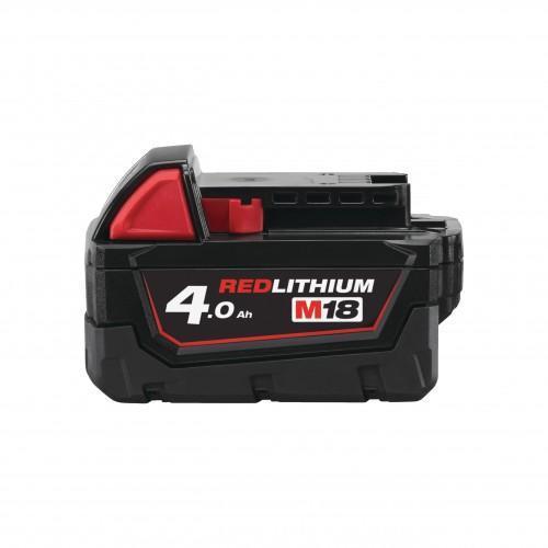 Batterie 18V 4Ah Red Lithiumn - système M18 - MILWAUKEE M18 B4