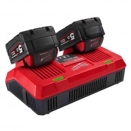 Chargeur Rapide Double 18V - MILWAUKEE M18 DFC