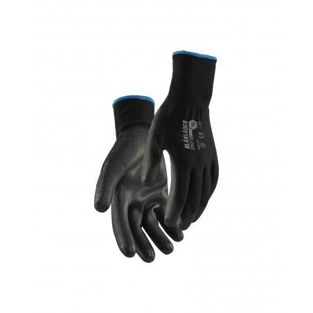 Pack de 12 gants de travail en PU trempé - prix unitaire noir
