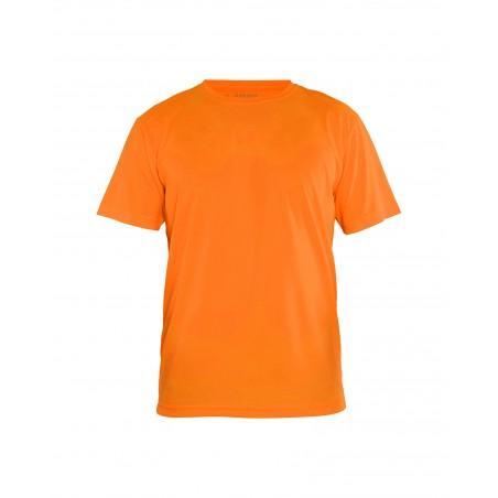 T-shirt technique anti-UV orange fluo