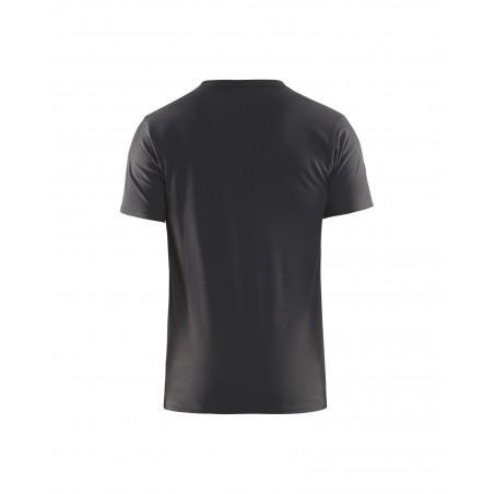 T-shirt stretch gris foncé