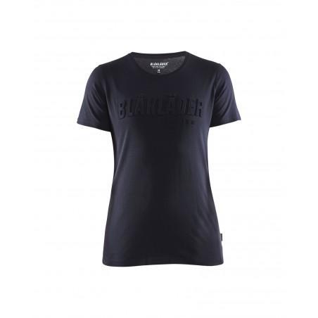 T-shirt Blaklader 3D Marine foncé Femme