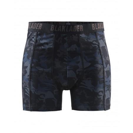 Boxers - Pack X2 noir/gris foncé