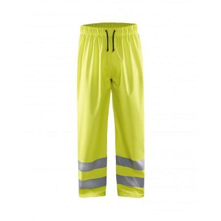 Pantalon de pluie HV niveau 1 jaune fluo