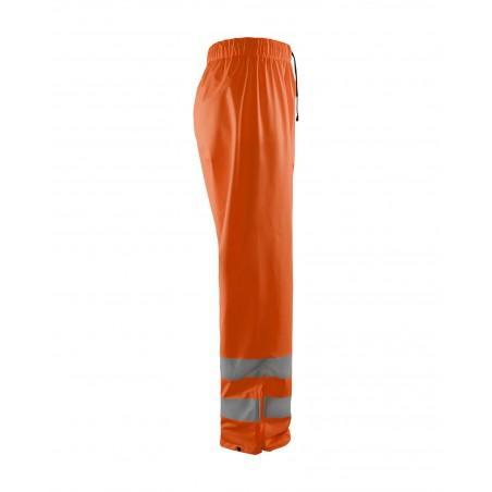 Pantalon de pluie HV niveau 1 orange fluo