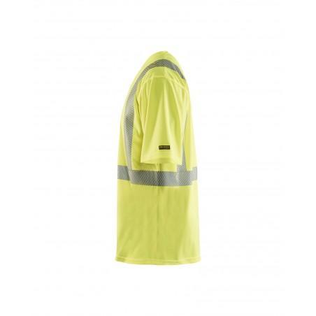 T-shirt anti-UV Haute-Visibilité jaune fluo