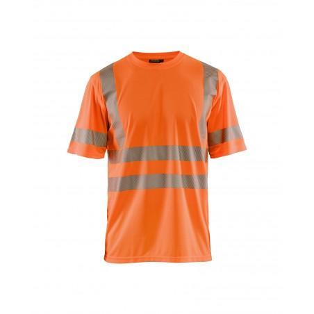 T-shirt anti-UV HV orange fluo