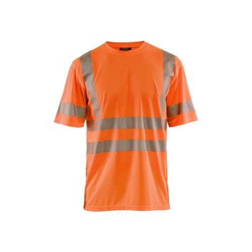 T-shirt anti-UV HV orange fluo