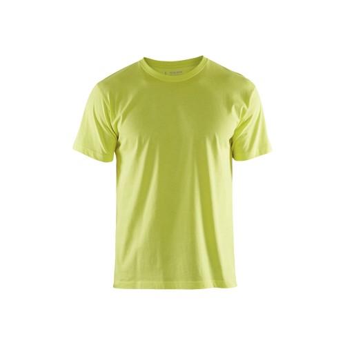 T-Shirts Pack x5 jaune fluo