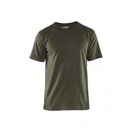 T-Shirts Pack x5 vert armée