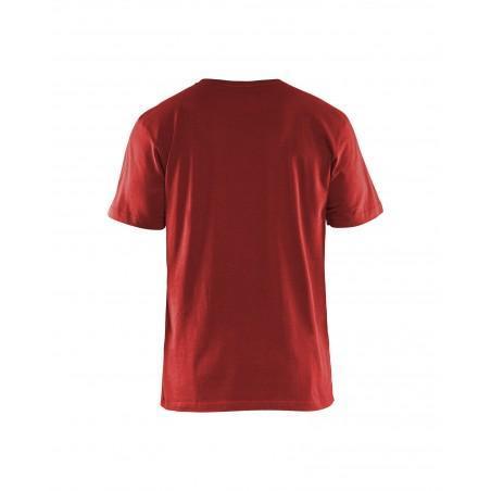 T-Shirts Pack x5 rouge