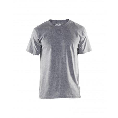 T-Shirts Pack x5 gris chiné