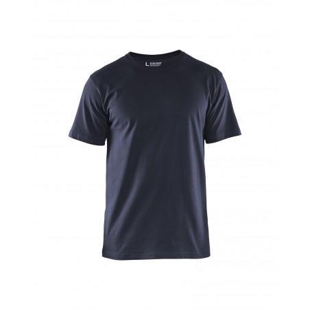 T-Shirts Pack x5 marine foncé