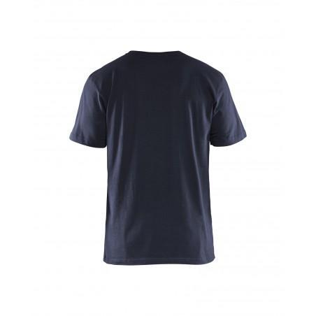 T-Shirts Pack x5 marine foncé