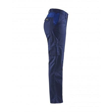 Pantalon Industrie femme marine/bleu roi