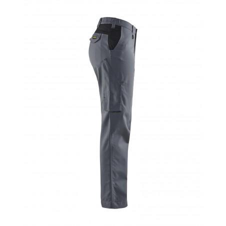 Pantalon Industrie femme gris clair/noir