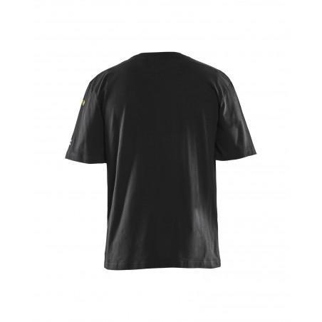 T-shirt retardant flamme noir