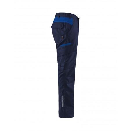 Pantalon industrie stretch 2D marine/bleu roi