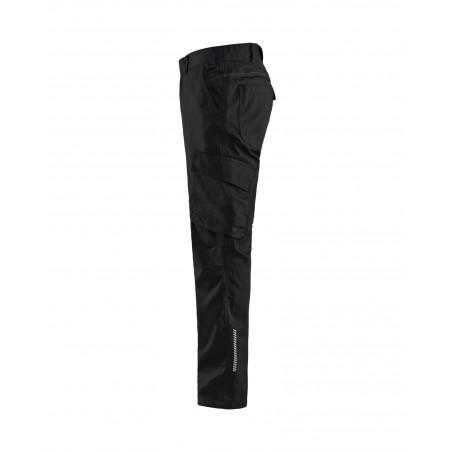 Pantalon industrie stretch 2D noir