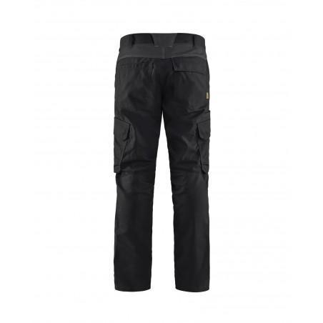 Pantalon industrie stretch 2D noir/gris foncé