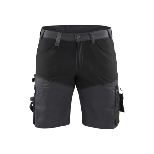 crafts-shorts-stretch-grey-black-blaklader