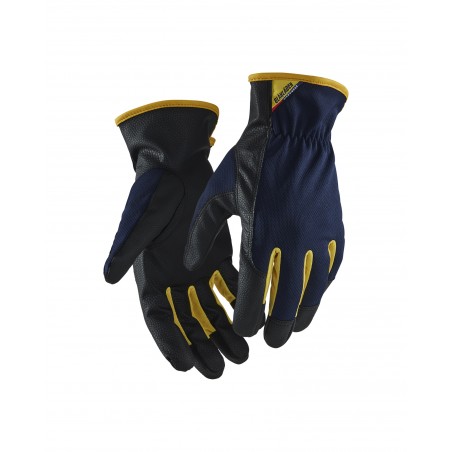 work-glove-dark-navy-yellow-blaklader