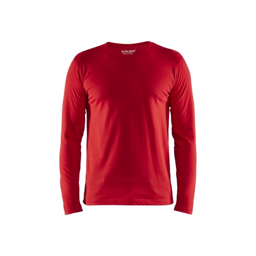 t-shirt-manches-longues-rouge-blaklader