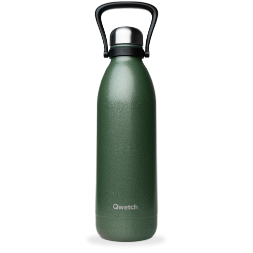 BOUTEILLE ISOTHERME QWETCH VERT ARMY ROC 1,5L