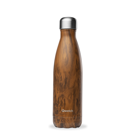 BOUTEILLE ISOTHERME QWETCH WOOD 500ML