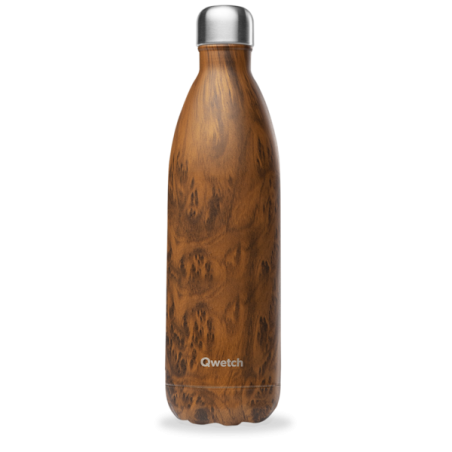 BOUTEILLE ISOTHERME QWETCH WOOD 1L