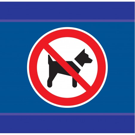 interdit aux chiens d sign 100