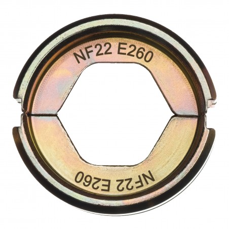 NF22 E 260 - Matrice de sertissage 260 mm² - Carton
