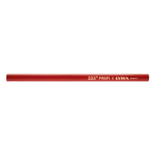 Crayon de charpentier rouge de 30 cm