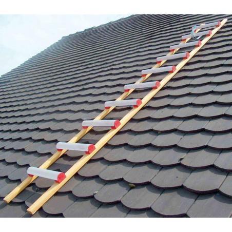 échelle de toit aluminium bois 3m 4m ou 5m